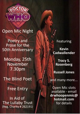 Doctor Who Open Mic Night Edinburgh 2013